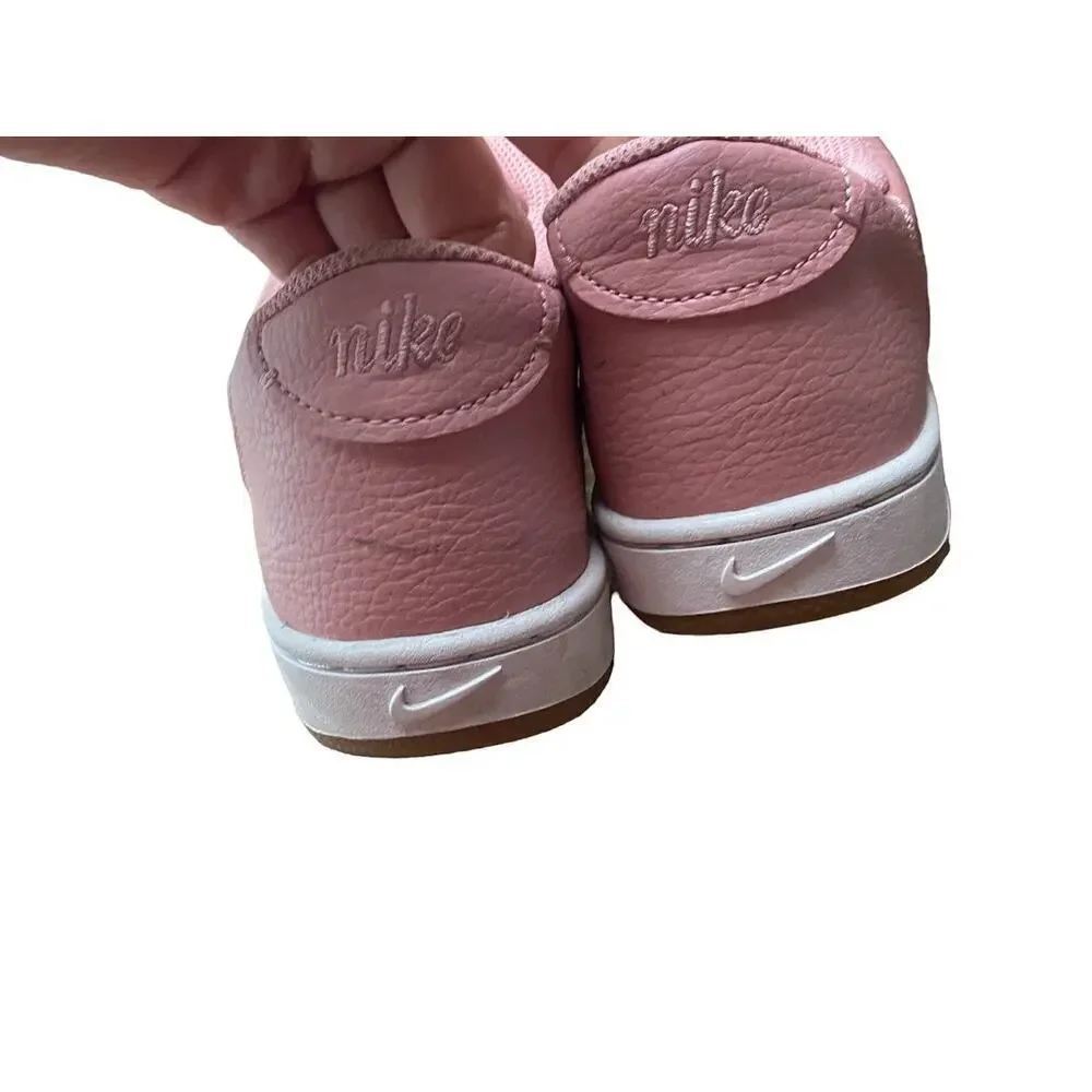 Nike Court Vintage Premium Pink Pebbled Leather Sneaker Women's 9.5 CW1067-600